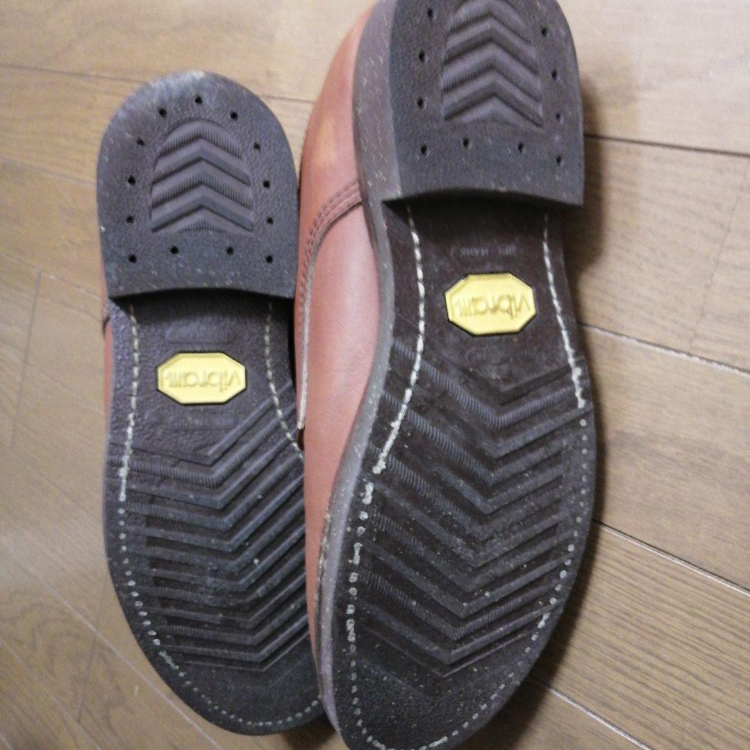 【美品】Danner vibram ブラウン レースアップ　8(26)cm