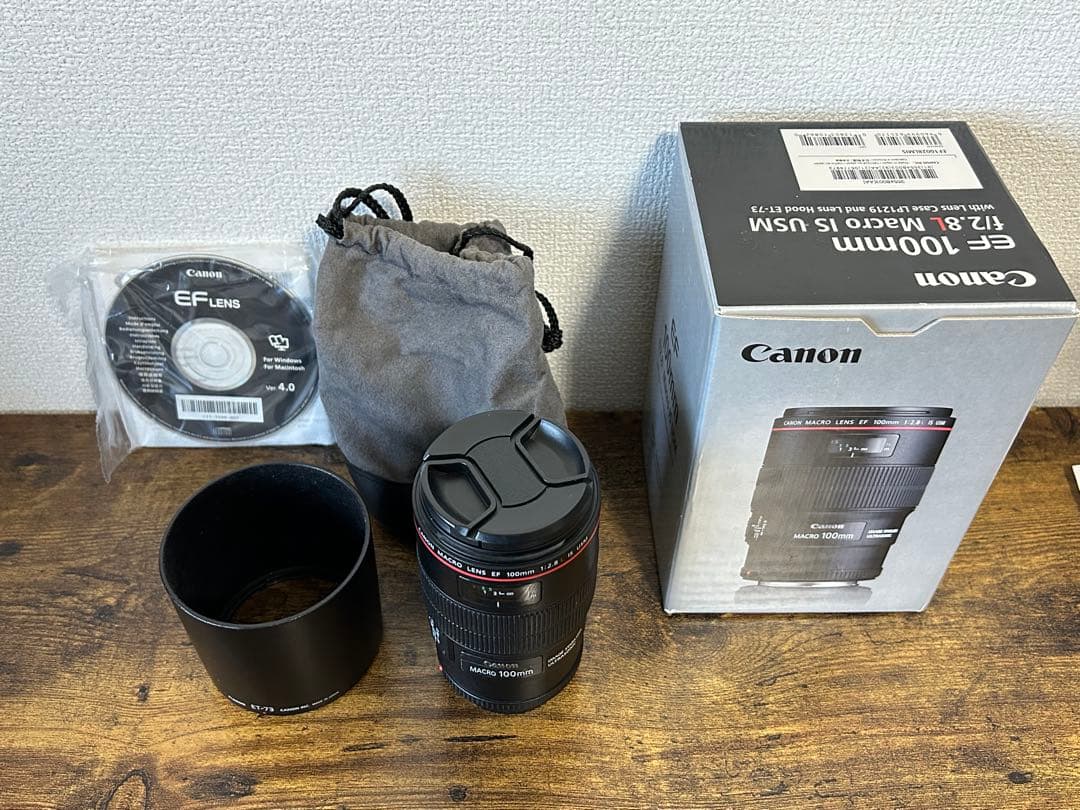 レンズ(単焦点) Canon EF100mm F2.8 L MACRO IS USM