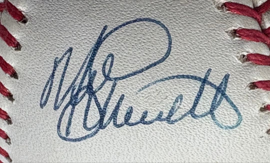 MLB「アーロン、メイズ、ジャクソン、シュミット」サインボール