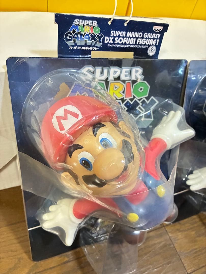 スーパーマリオ DXソフビフィギュア　ギャラクシーGALAXY ルイージクリボー