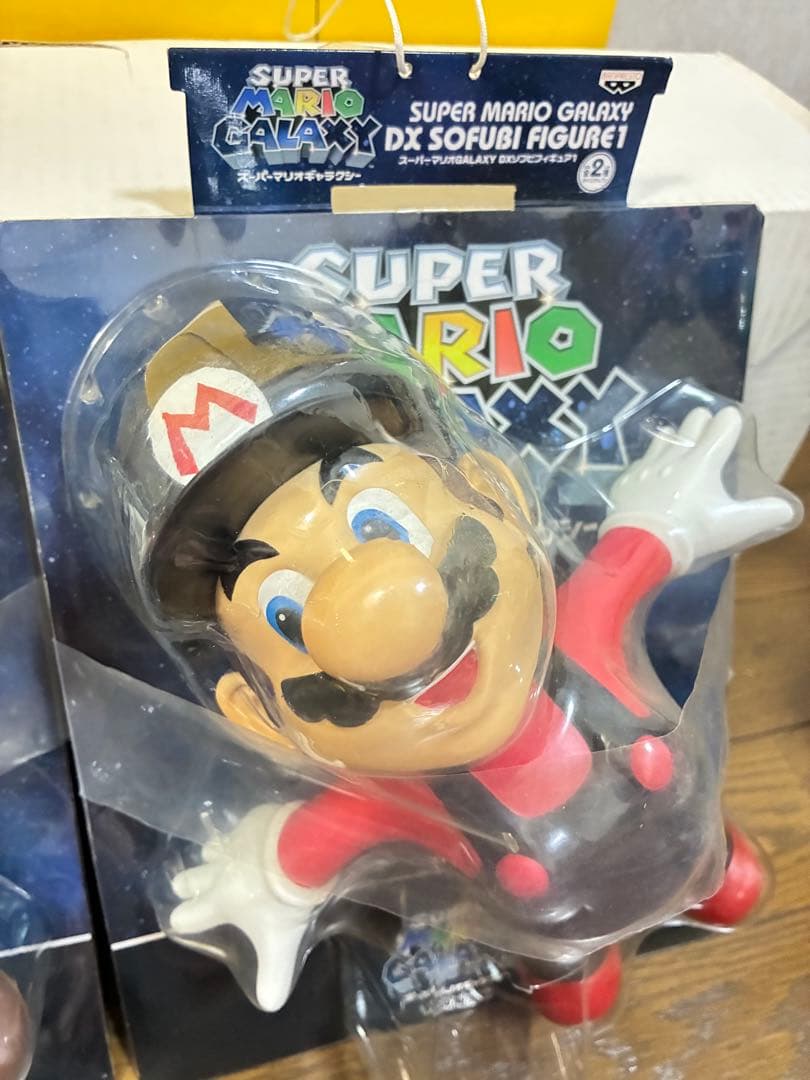 スーパーマリオ DXソフビフィギュア　ギャラクシーGALAXY ルイージクリボー