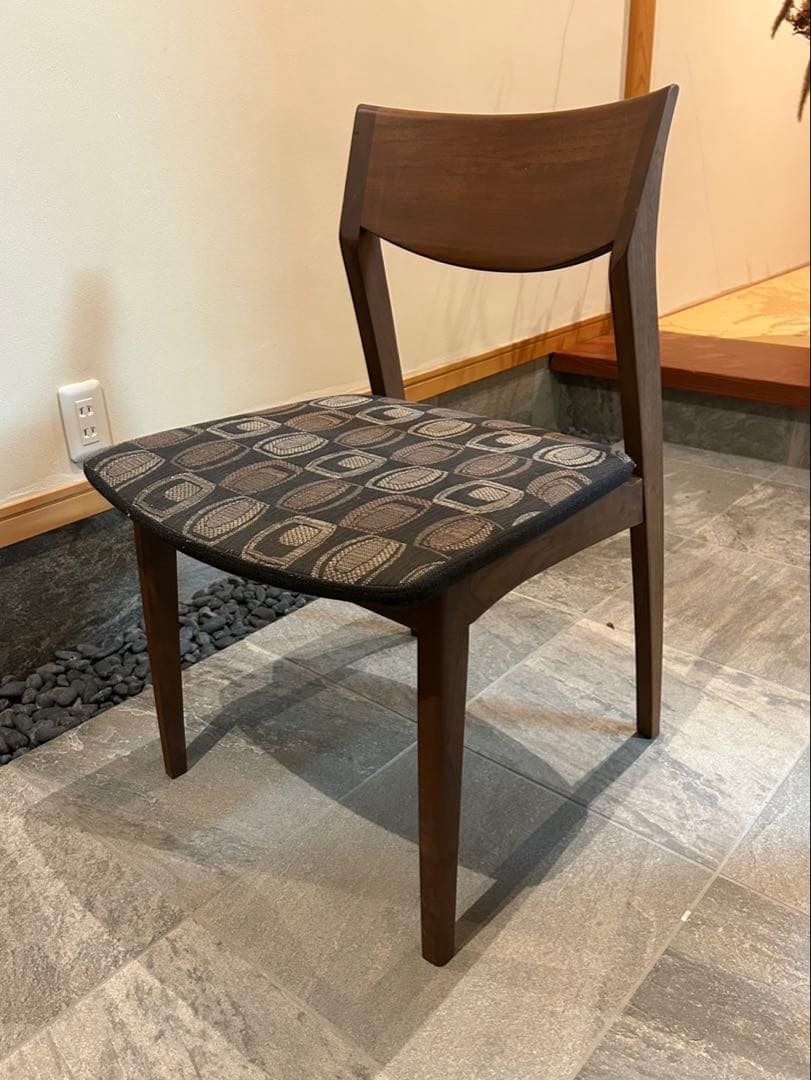 柏木工 ウォールナットダイニングテーブル ダイニングチェア4脚ダイニングセット