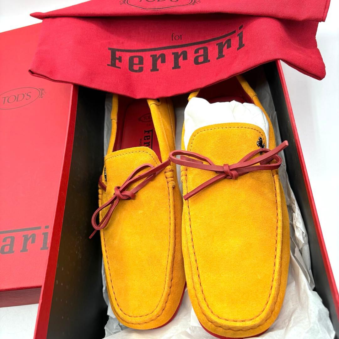 極美品✨ トッズ ゴンミーニ デッキシューズ 【5 1/2】 イエロー スエード