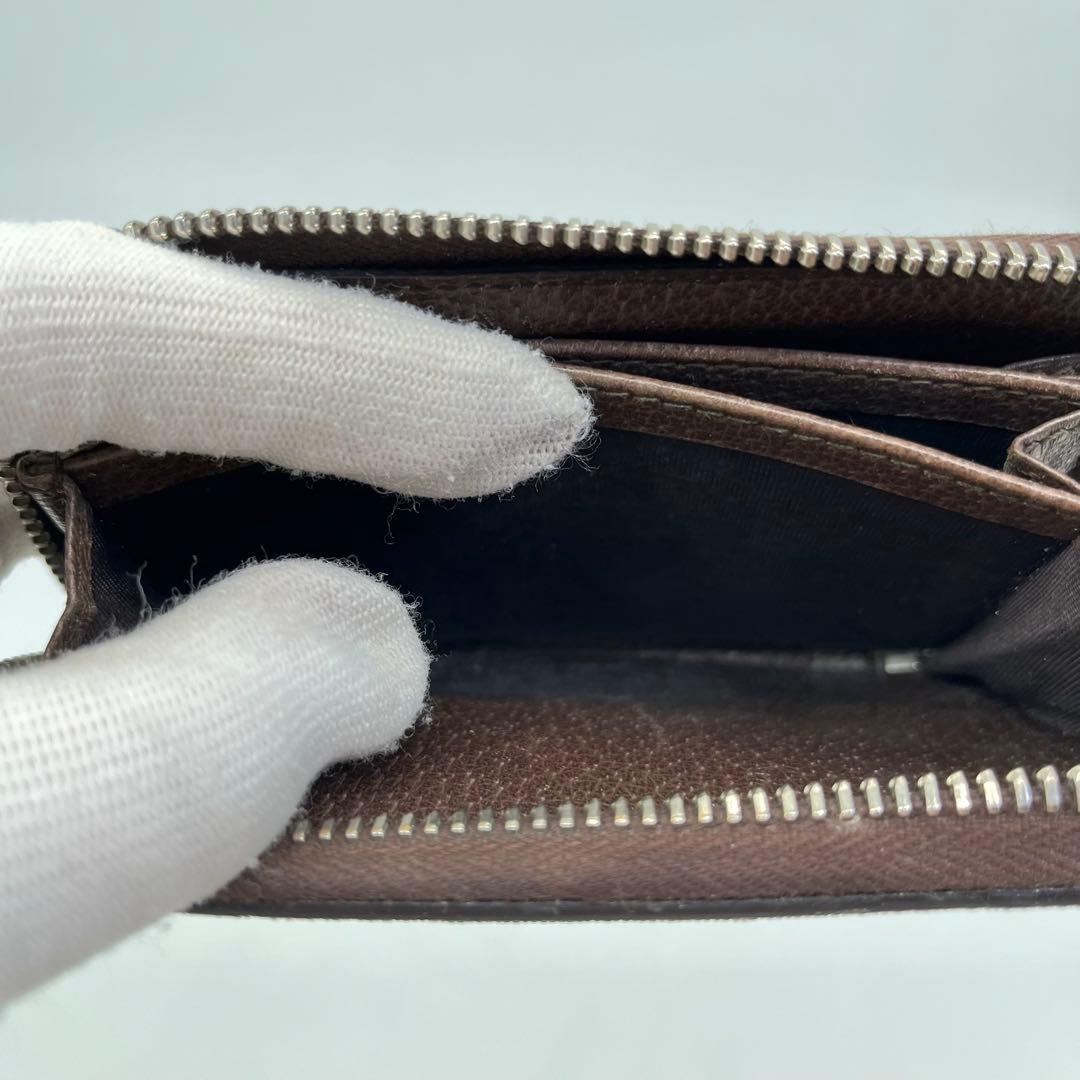 GUCCI ティアン ケース 小銭入れ ラウンドファスナー GGスプリーム