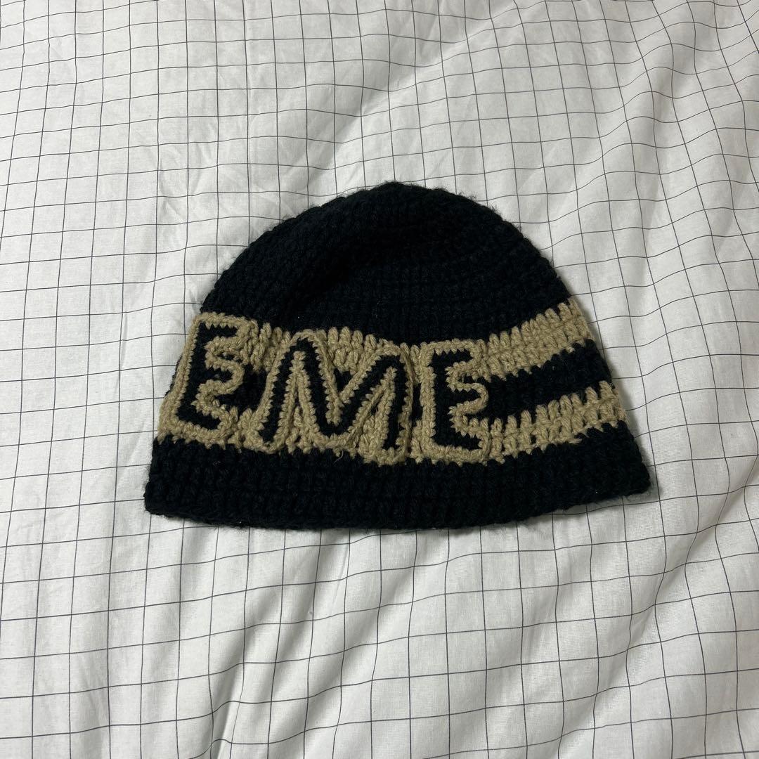 SUPREME ニット帽 黒・ベージュ