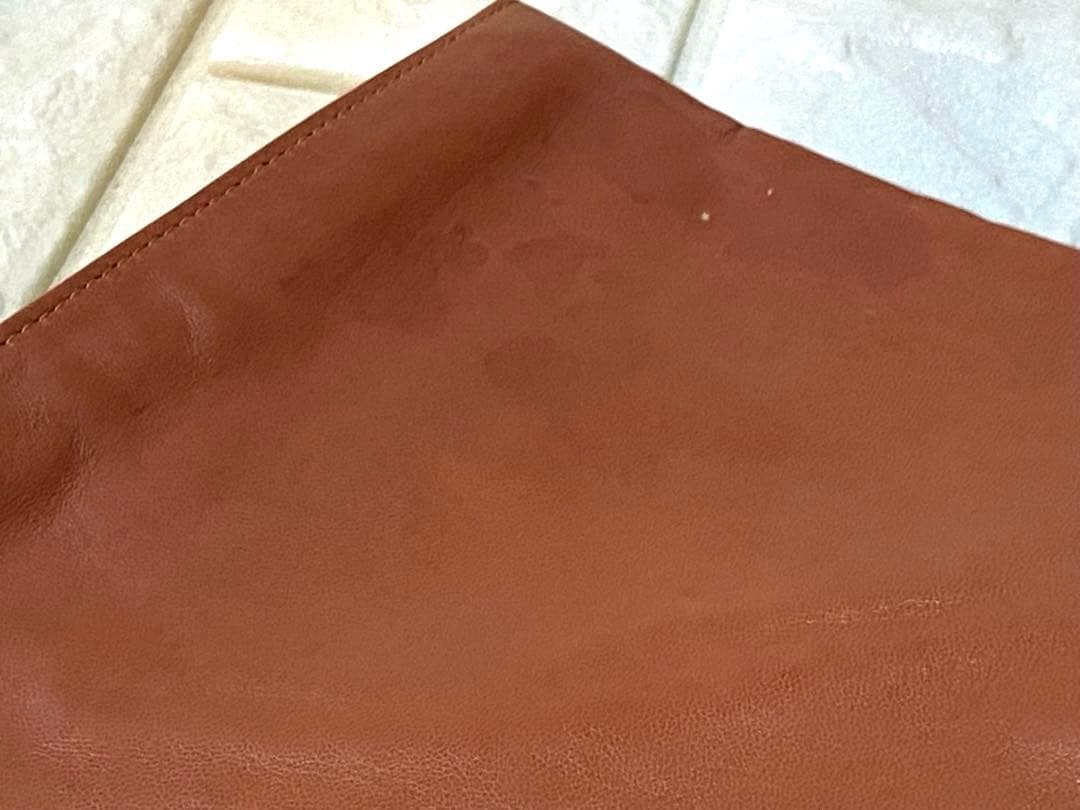 LOEWE ロエベナッパ アナグラム レザー クラッチバッグ セカンドバッグ本革