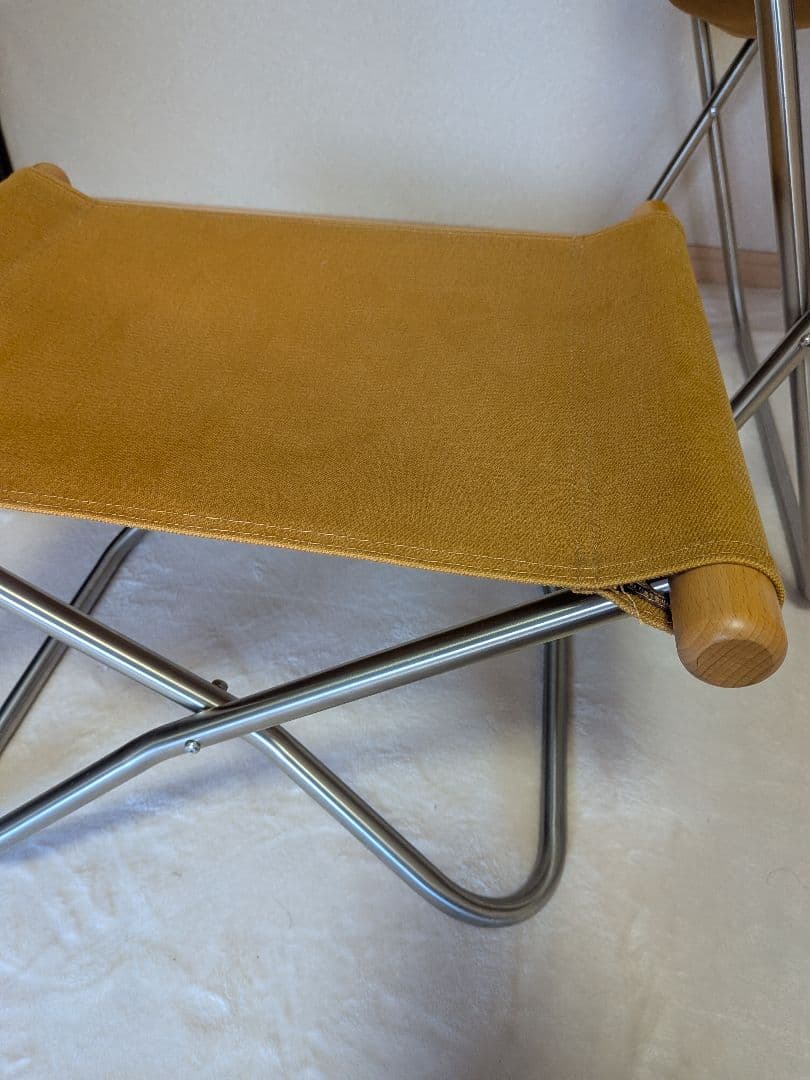 ニーチェアX オットマン付き ナチュラル/キャメル Nychair X