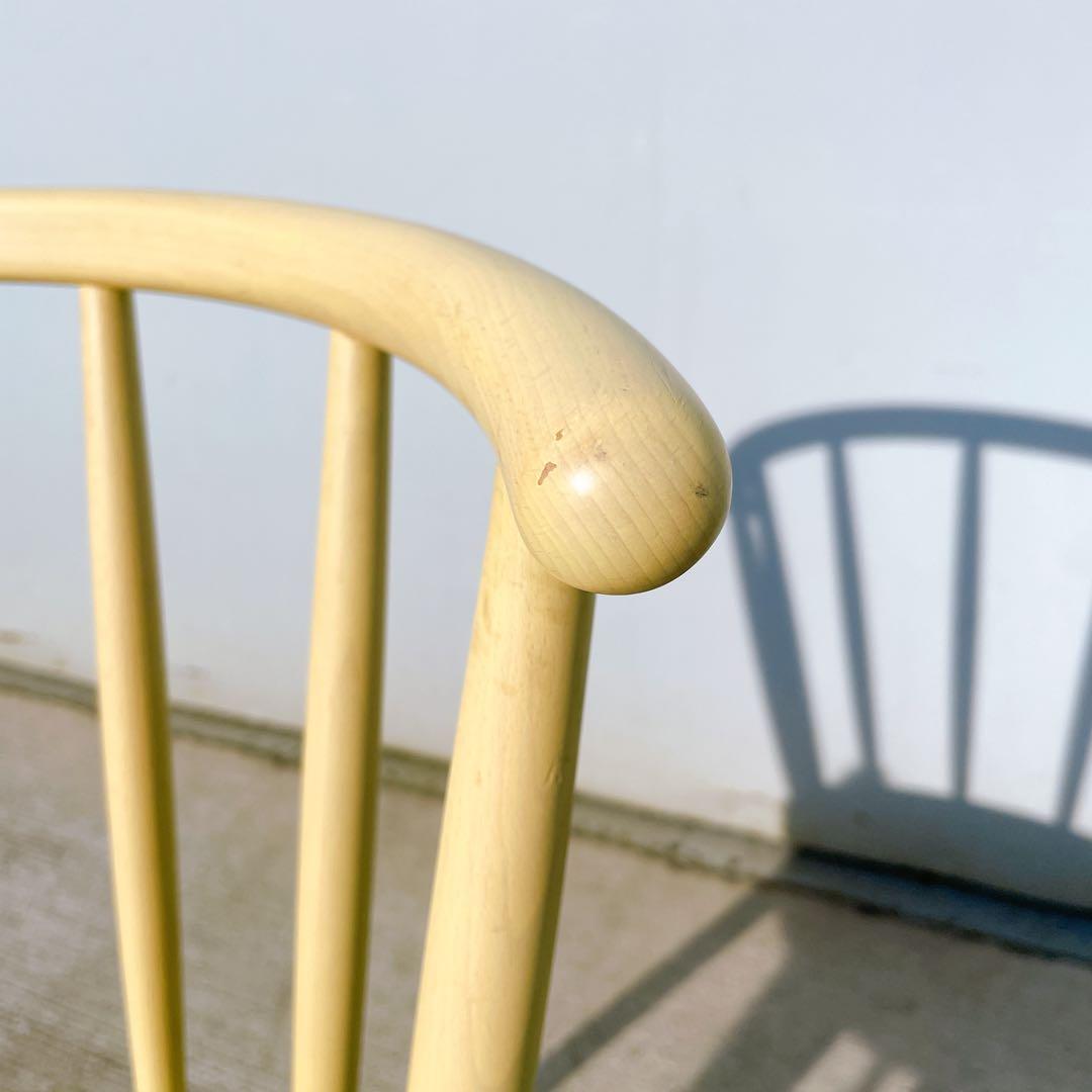 コイズミ 小泉産業 ウィンザーチェア ダイニングチェア アンティーク 2脚セット