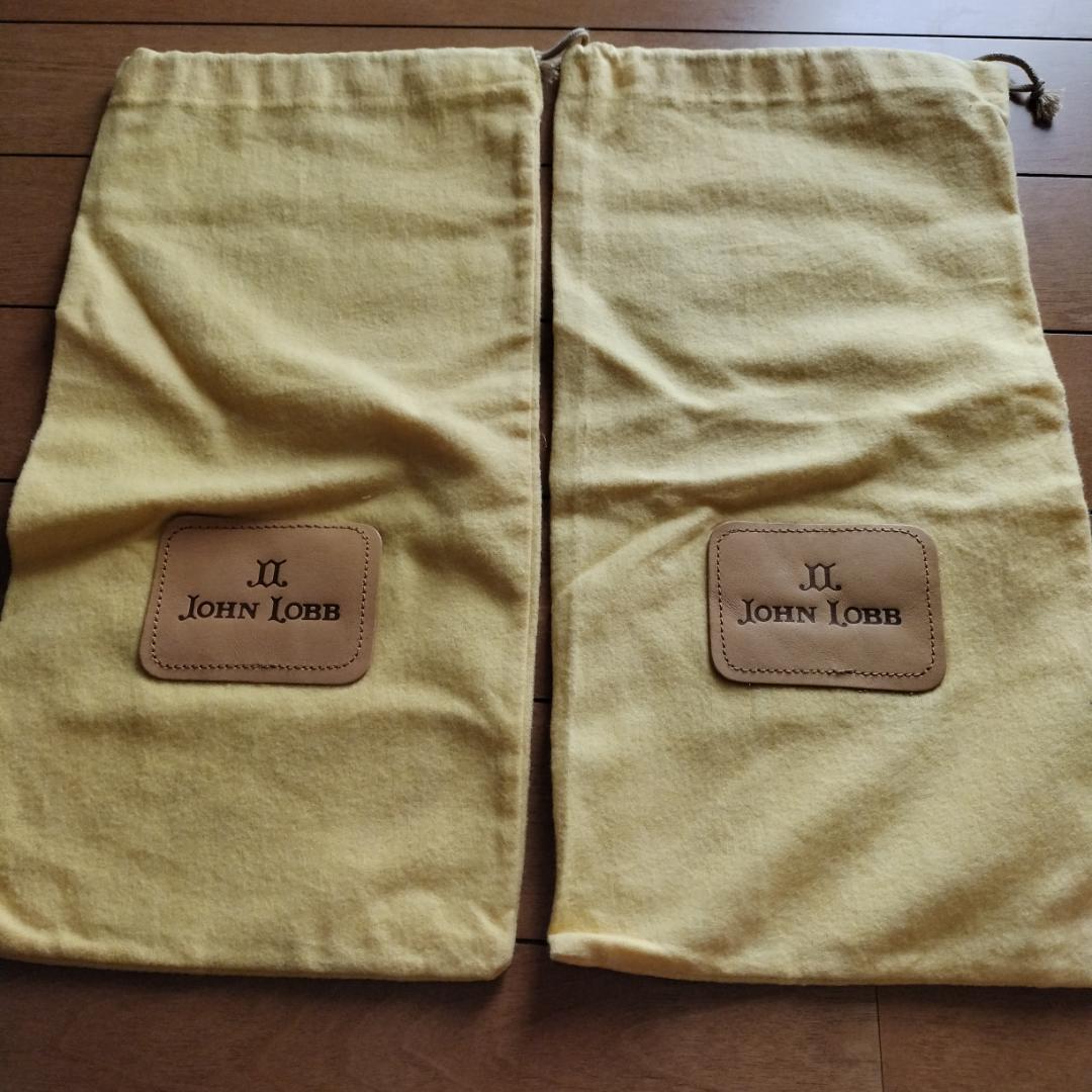 JOHN LOBB　ブラウンウィングチップレザーシューズ