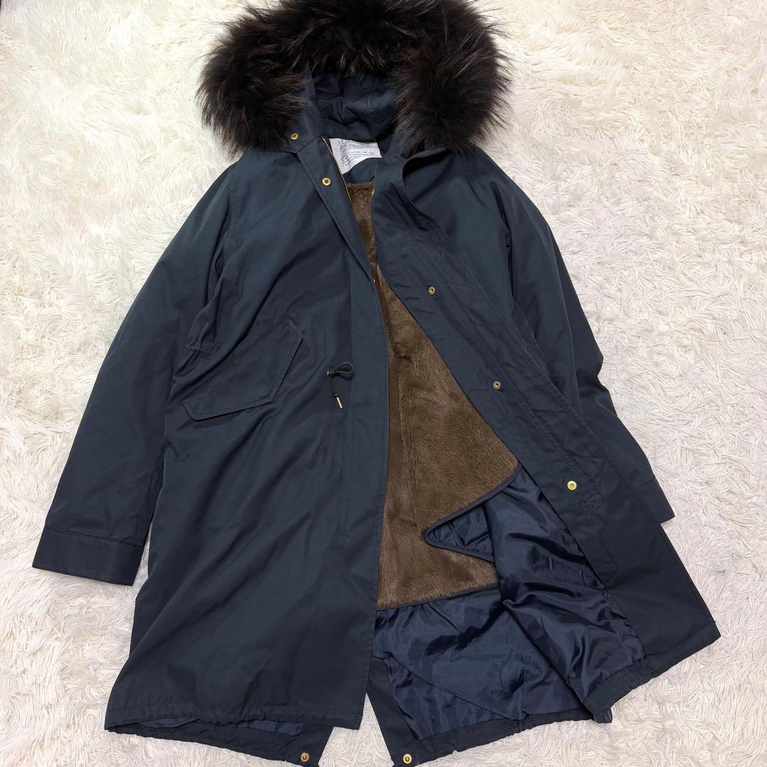 maimrmt様ヴェトモン イエナ別注 ライナー付き モッズコート 40 ネイ