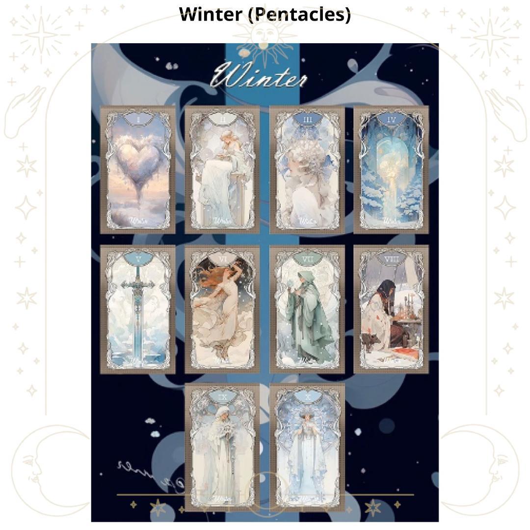 【正規品タロットカード】超レアなコレクターズデッキ✨美しい四季の庭のタロット