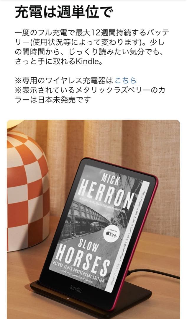 Kindle Paperwhite Signature Edition 本体