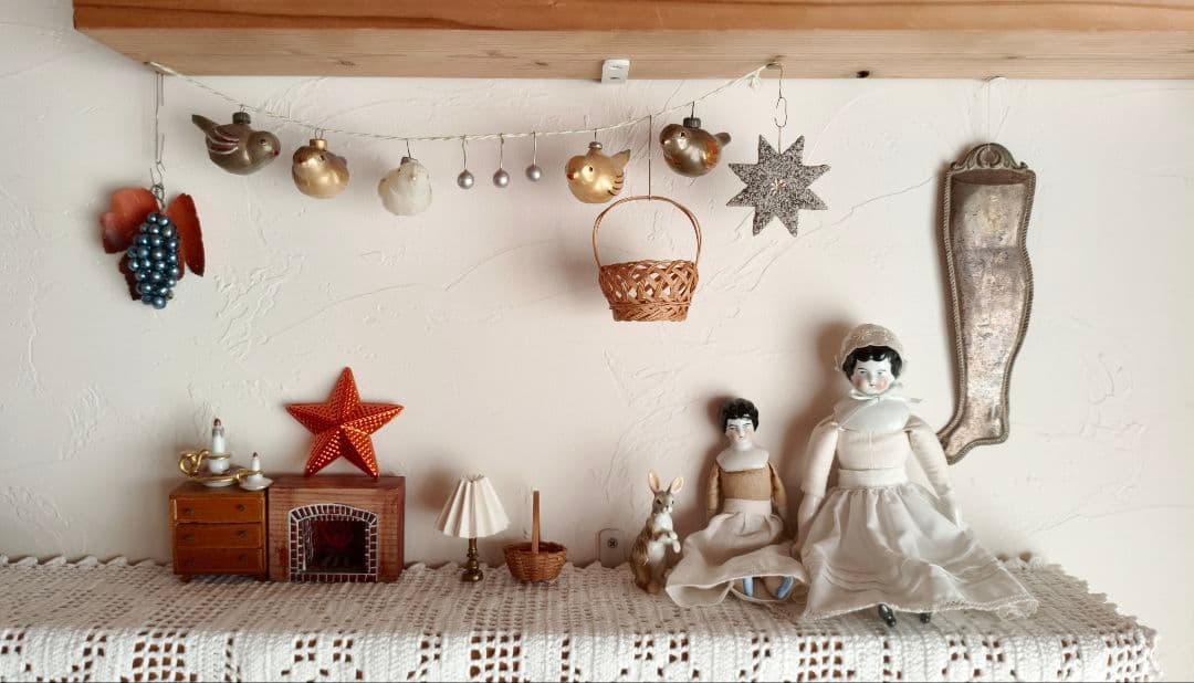 【mkuさま】 small basket ❀ 飴色のステキな バスケット