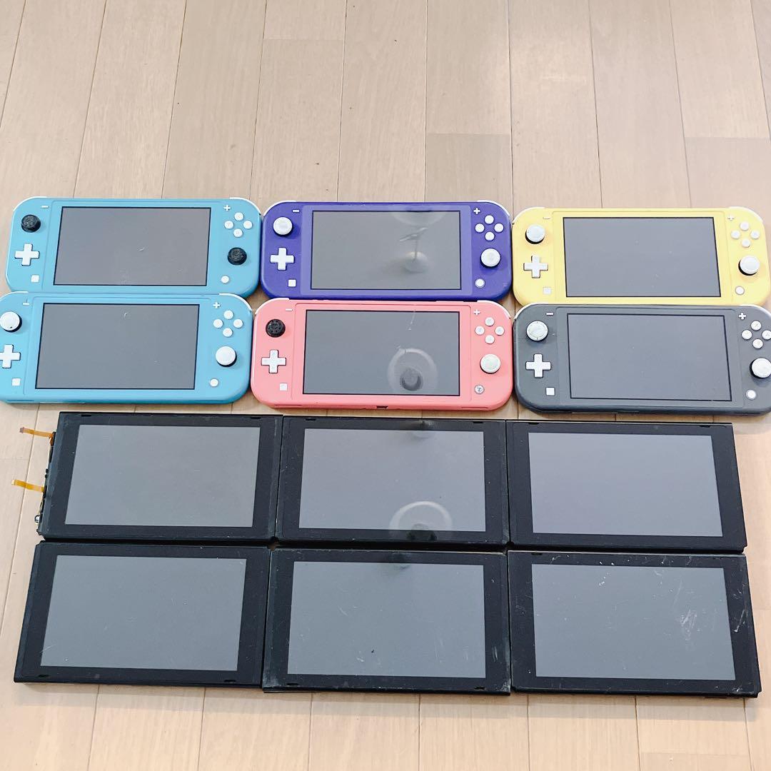 ニンテンドーSwitch スイッチライト　ジャンク　まとめ　12台