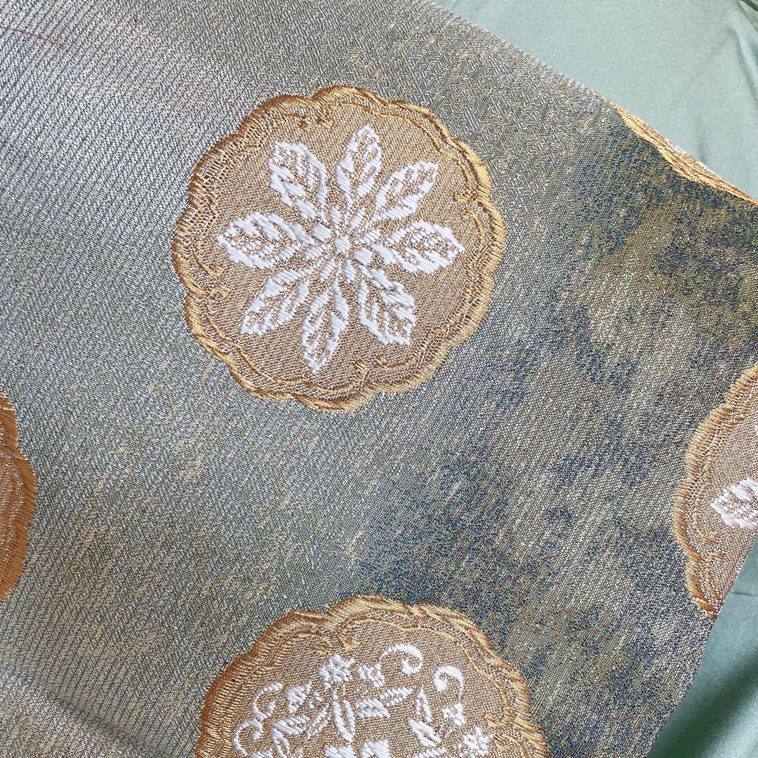 訪問着のみ　鏡裏紋　金彩加工　繊細な柄　入学式　卒業式　着物　Q4