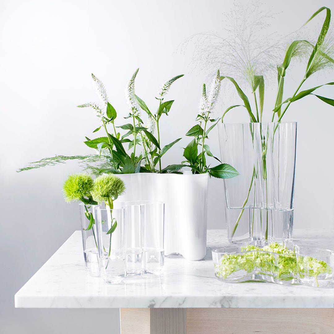 新品 イッタラ アルヴァアアルト120 ベース 花瓶フラワーベース