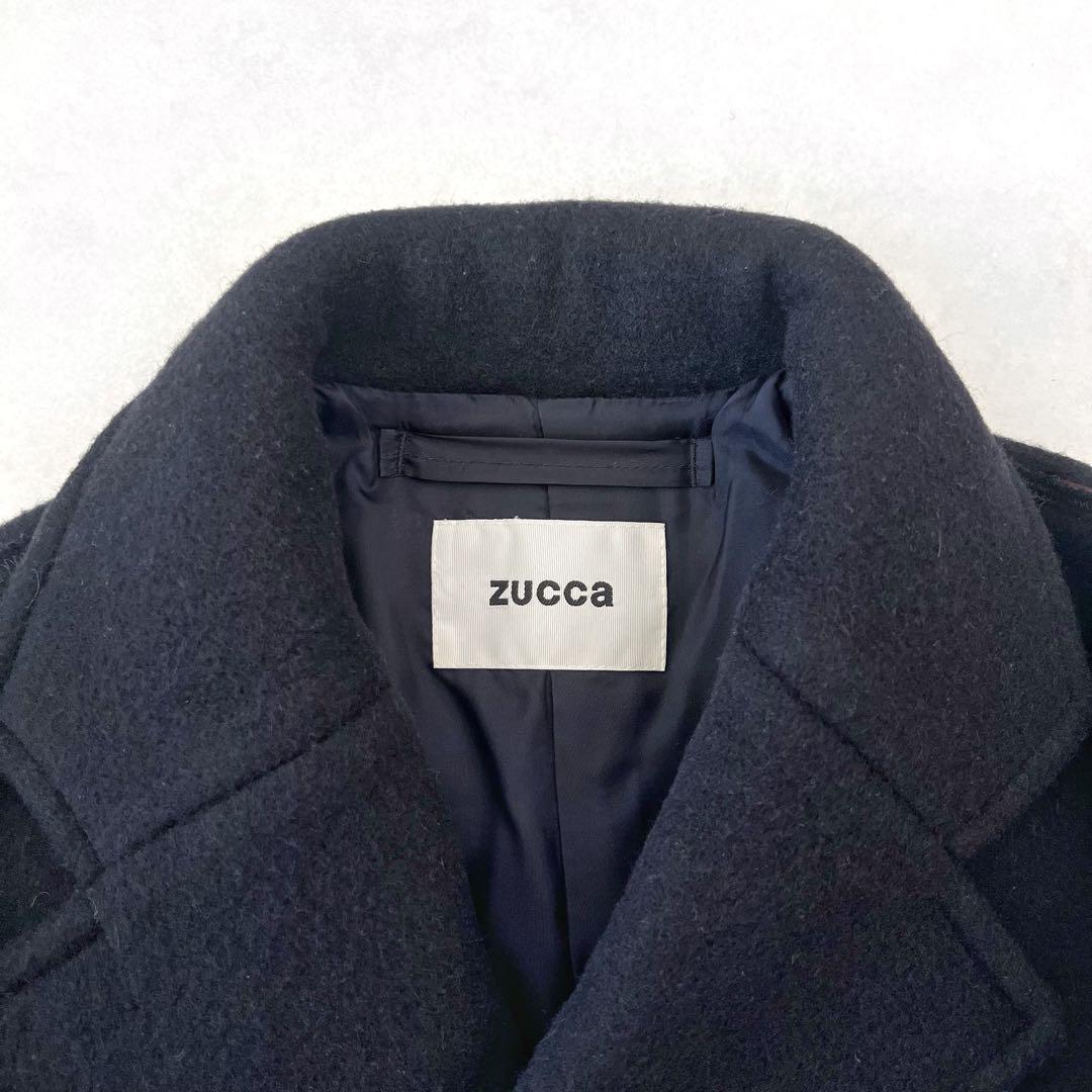 【定価42900円】ZUCCa リバーウールコート ライダース