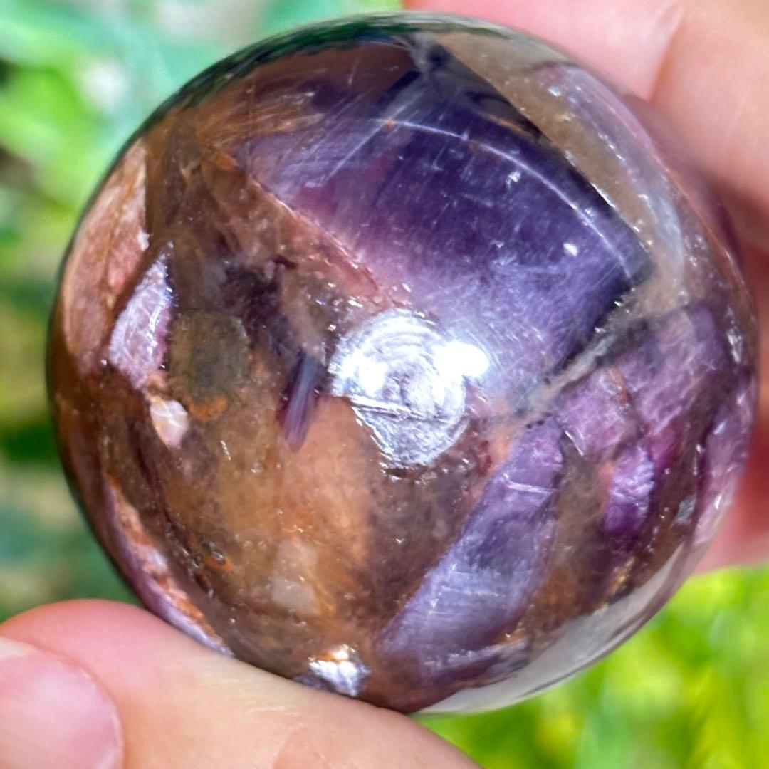 かなりレア　かわいい　キラキラ　レピドライト　パイライト　スフィア　4cm