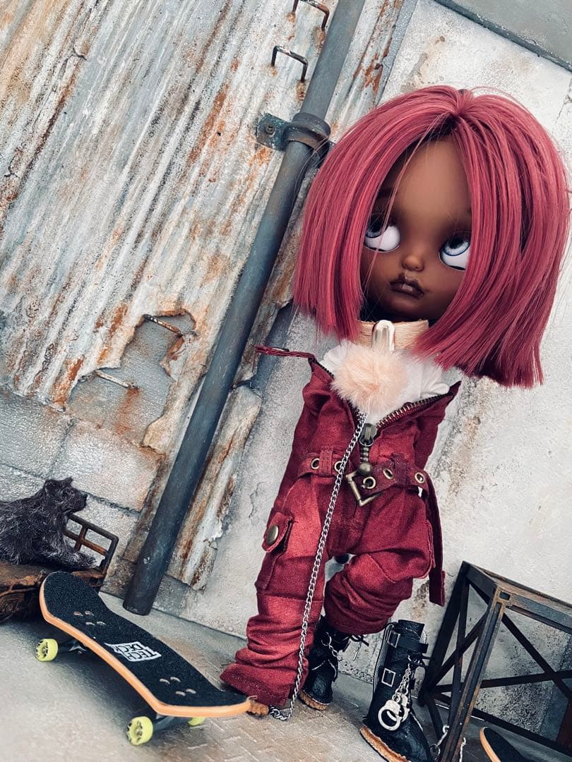 カスタム アイシードール スーパーブラック アウトフィット付属 フルセット