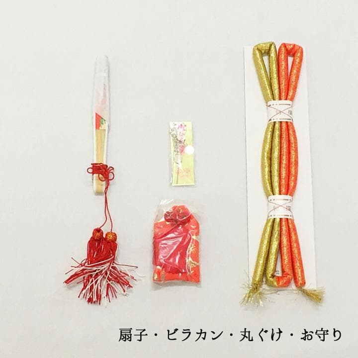 【新品】七五三 はこせこ 女の子 女児 子供 三歳 草履 バッグ 着物 541