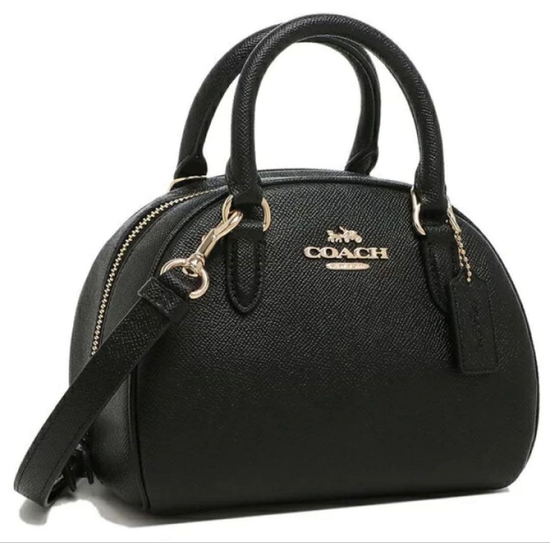極美品　COACH ミニボストン　ハンドバッグ ショルダーバッグ