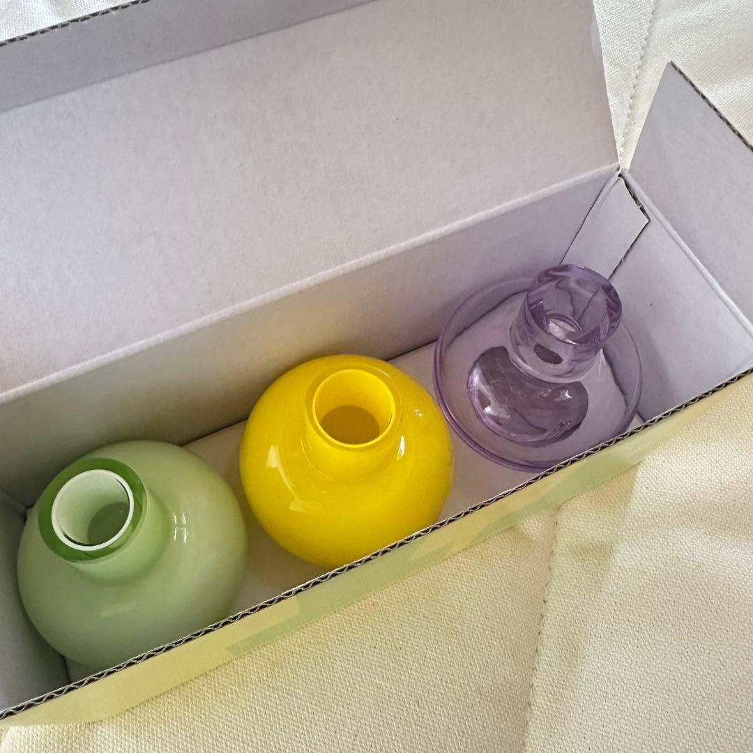 マリメッコ　フラワーベース　新品　Mini ベース 3個セット