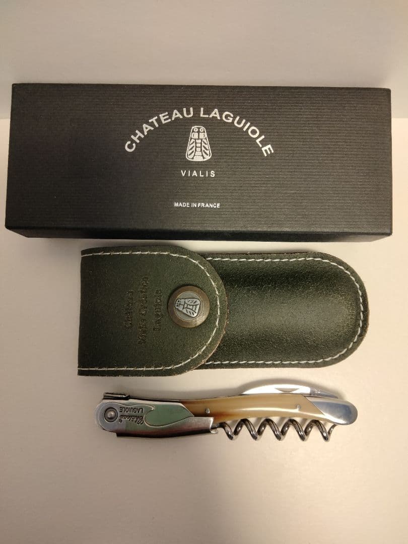 ★未使用シャトーラギオール ソムリエナイフ グランクリュブラウン