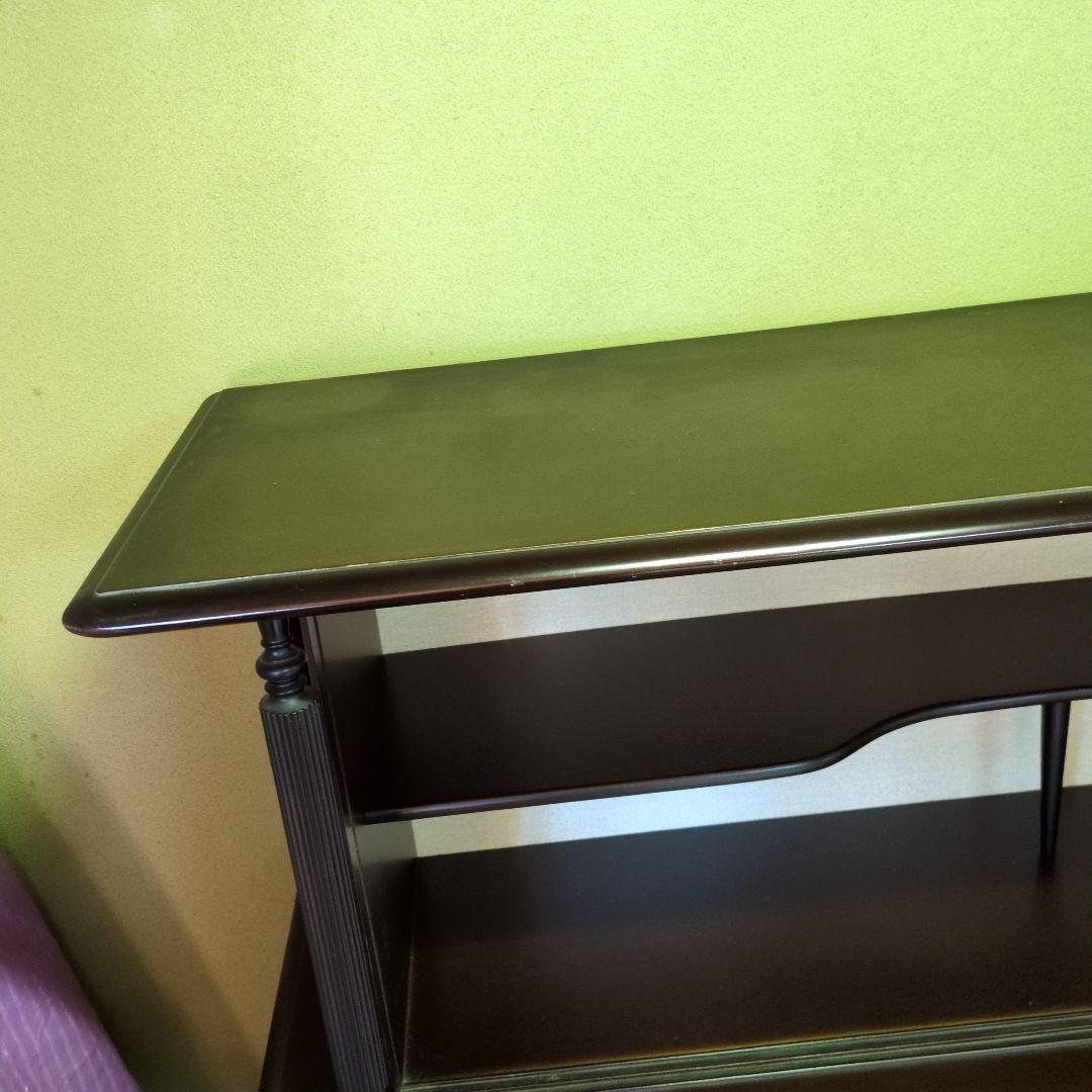 ★アンティーク茶箪笥★鎌倉彫り 違い棚 飾り棚