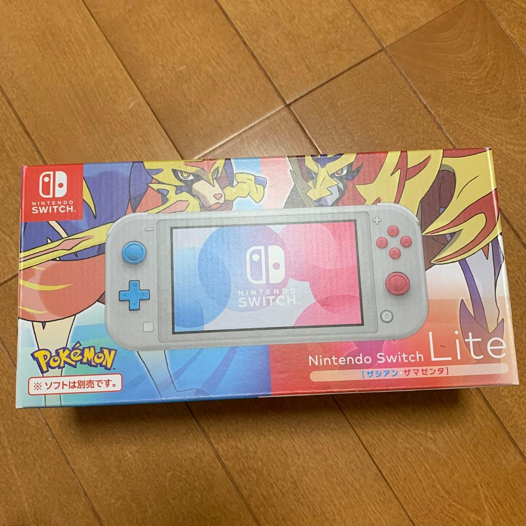 Nintendo Switch Lite グレー ポケモンケース付き