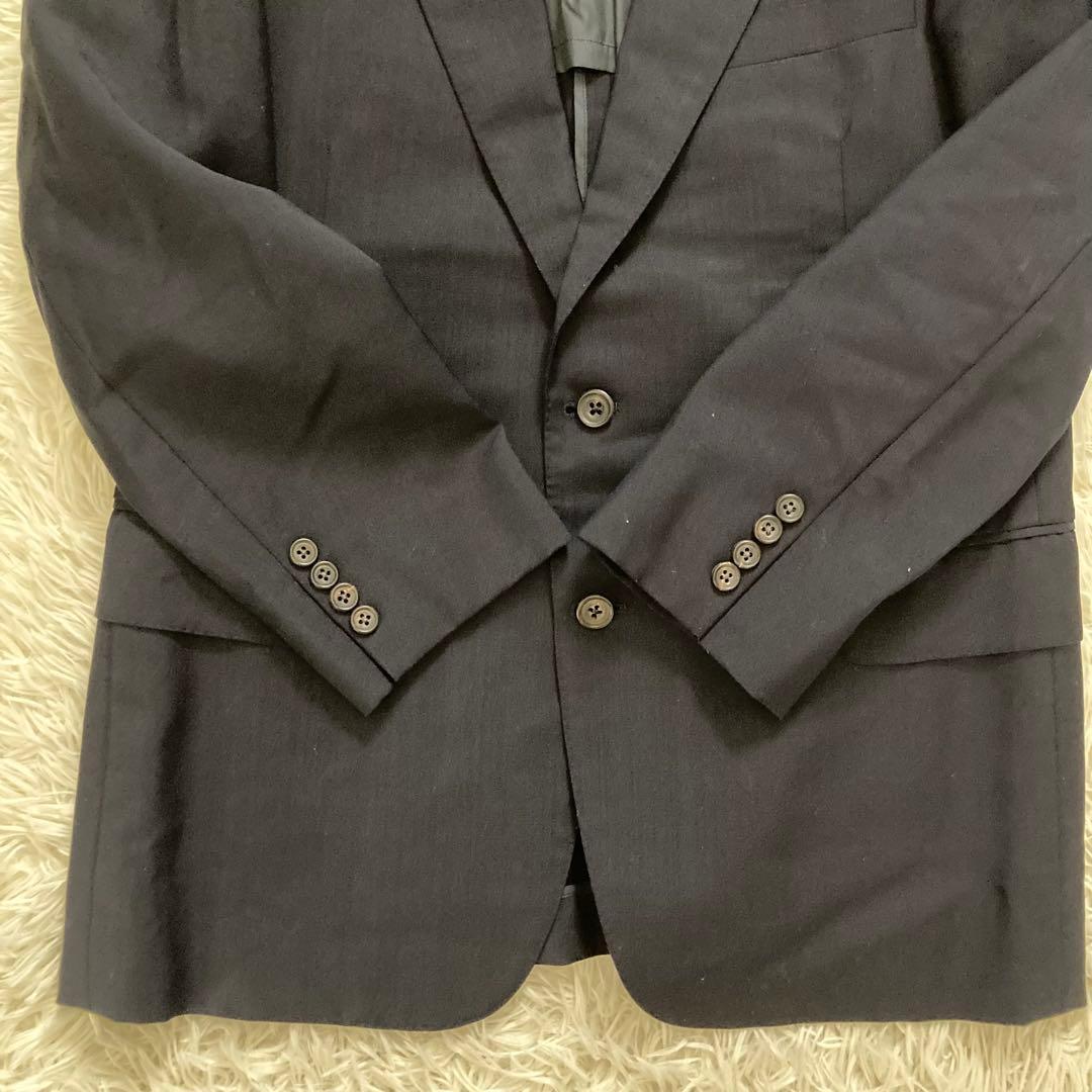 Burberry's バーバリー　モヘア45% AB6 ネイビー ビジネススーツ