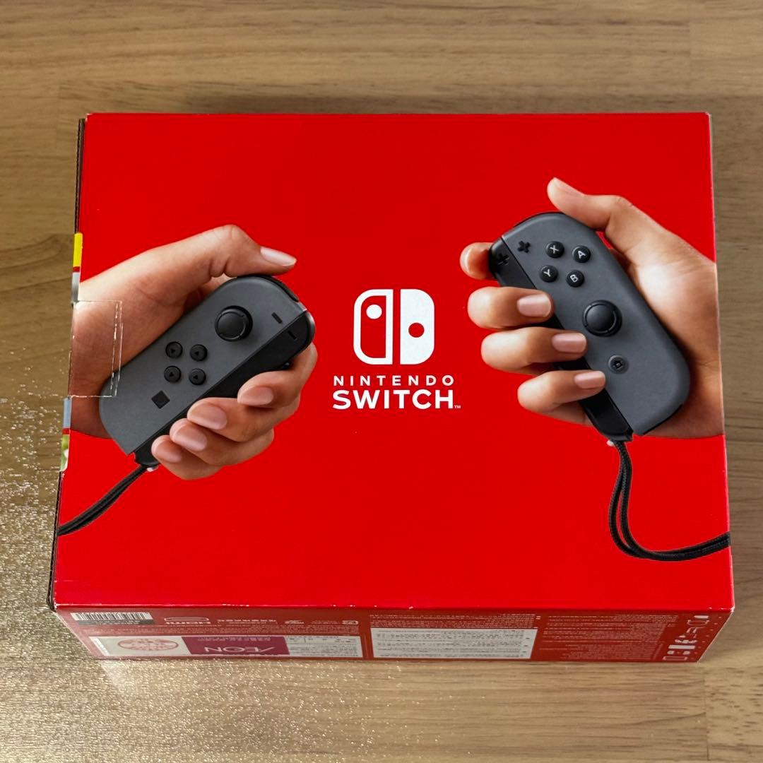 6-152 Switch 本体 新型 グレー 箱付き