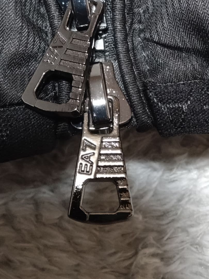 ❴本物·正規❵　エンポリオアルマーニEA7 ブラック ダウンジャケットМサイズ