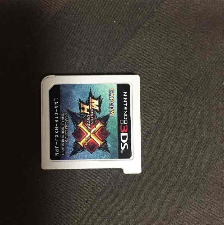 3DSモンスターハンターX付き