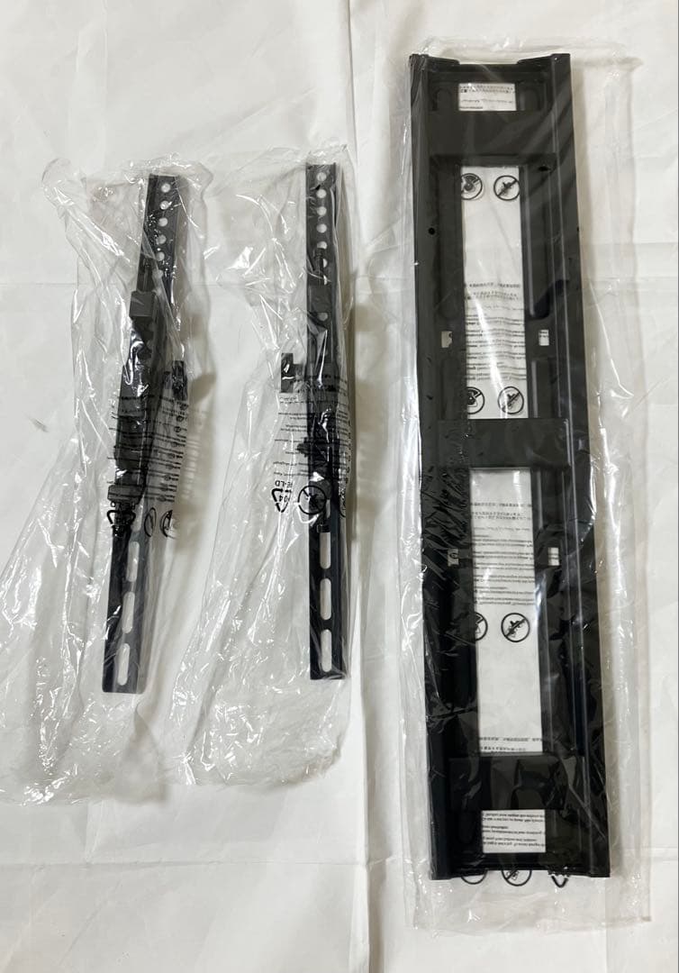 【新品・未使用】壁寄せテレビスタンド・WS-BL840-DB・朝日木材加工