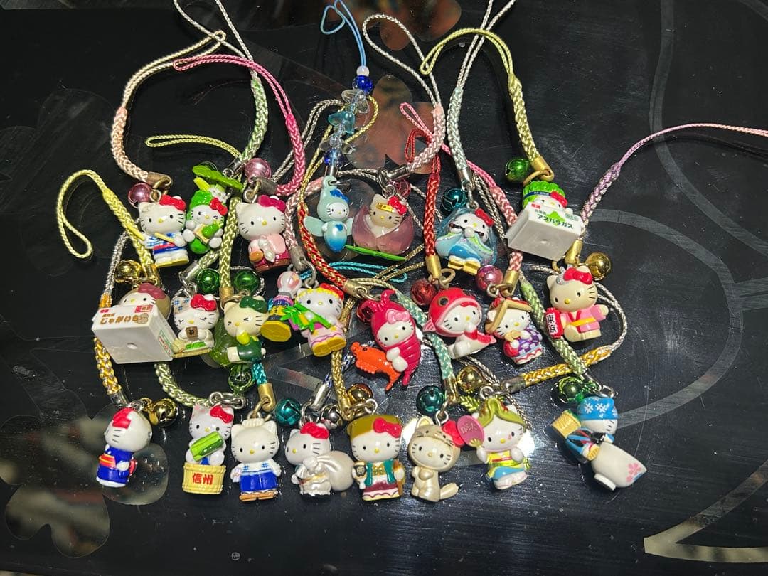 レア　ご当地キティ　まとめ売り　根付け　ストラップ　ファスナーマスコット