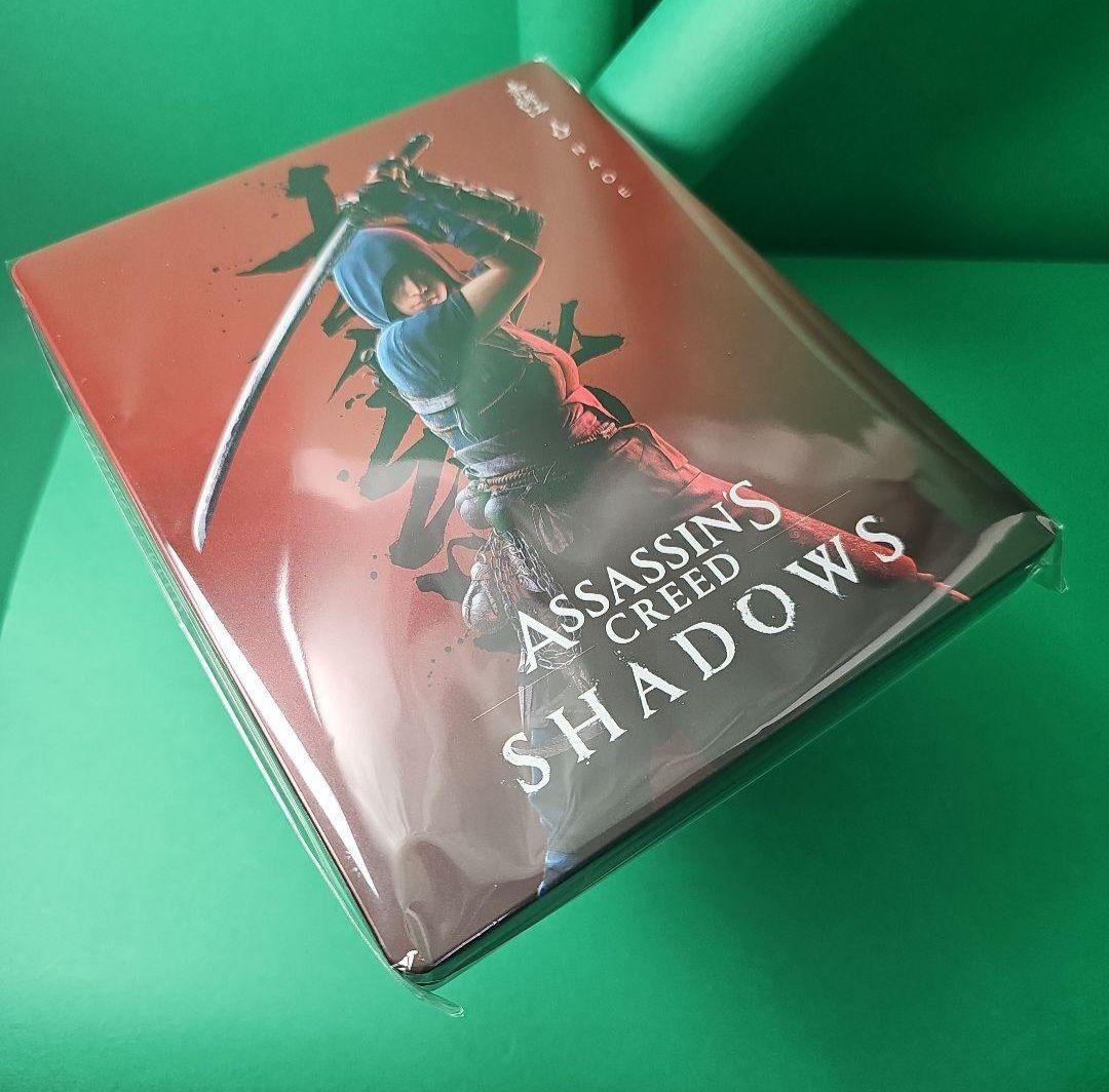 【新品】アサシンクリード シャドウズ コレクターズエディション スチールブック
