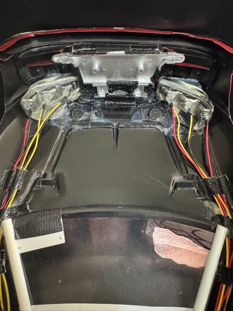 一番星 スカイライン ER34 4dr ミラーマフラー 電飾付き