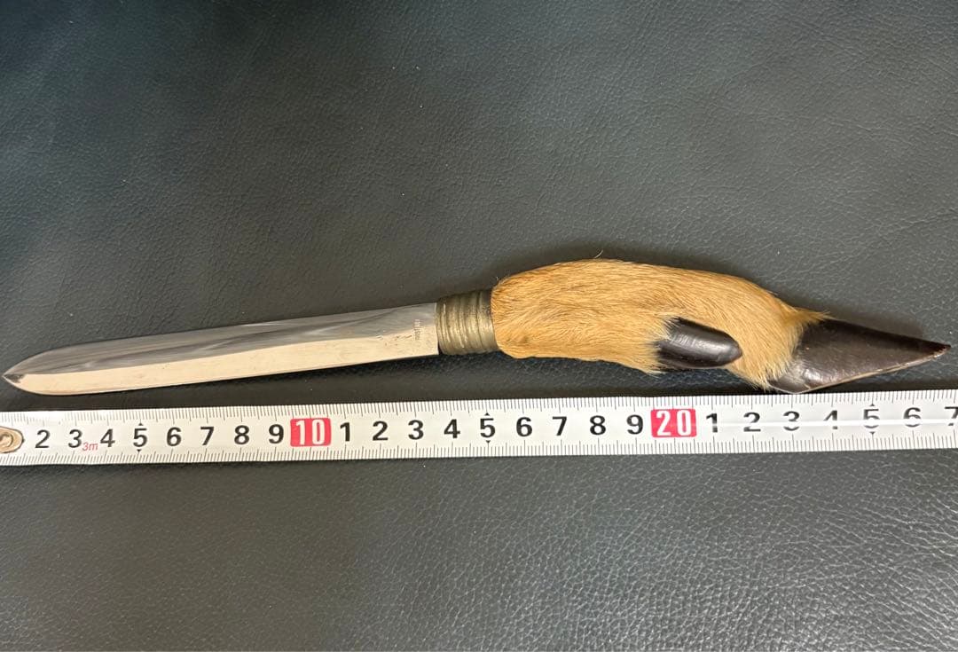 rostfrei ペーパーナイフ　鹿蹄ハンドル　鹿のヒヅメ　ロストフライ　レア
