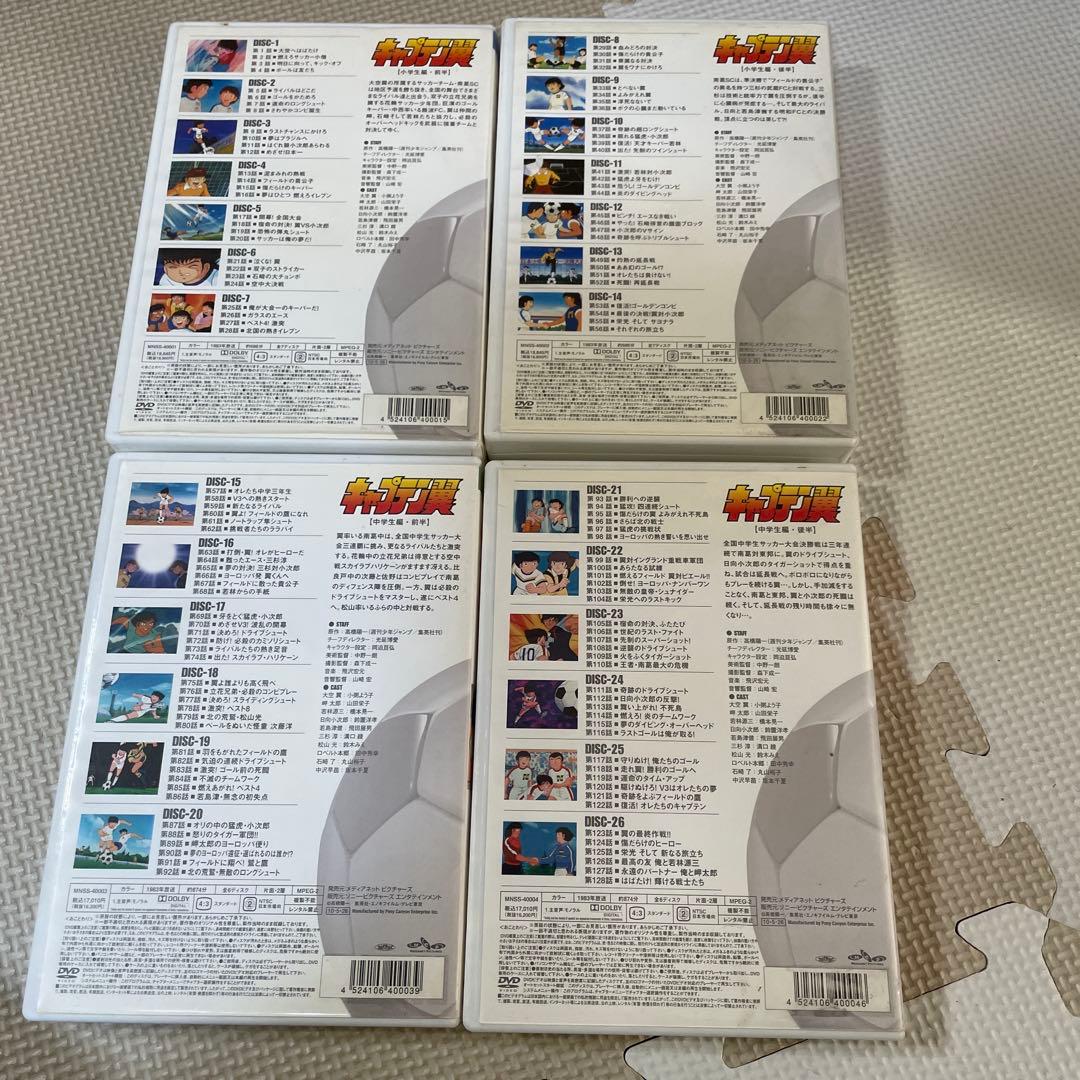 キャプテン翼　　DVD 小学生　　中学生
