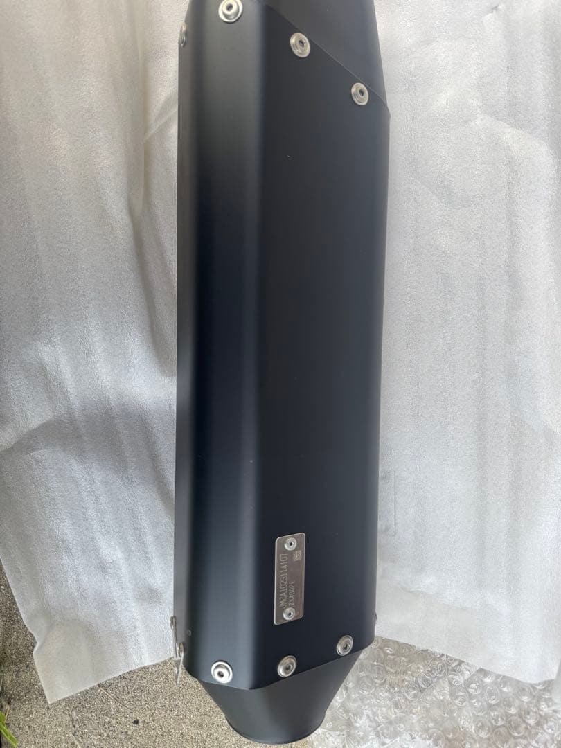 TRACK STAR マフラー ブラック 取り付け金具付き ZX 4r