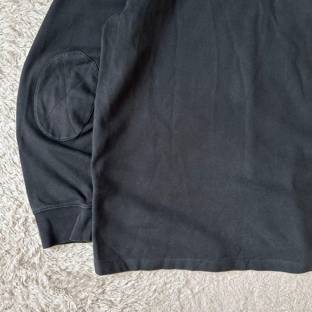ラルフローレン 90s L/S sweat polo XL black