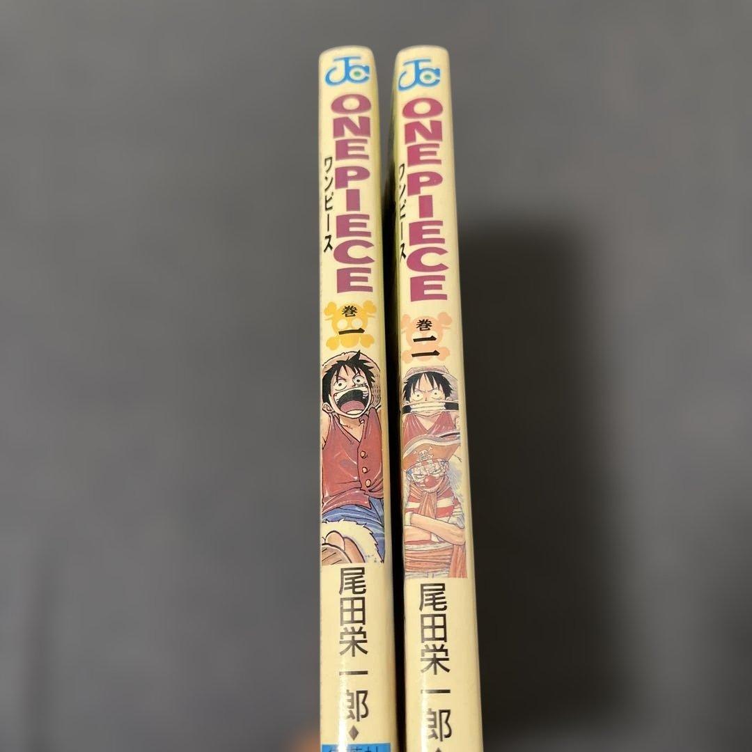 K*I様 ONE PIECE 1巻　2巻　初版　2冊セット　first edit