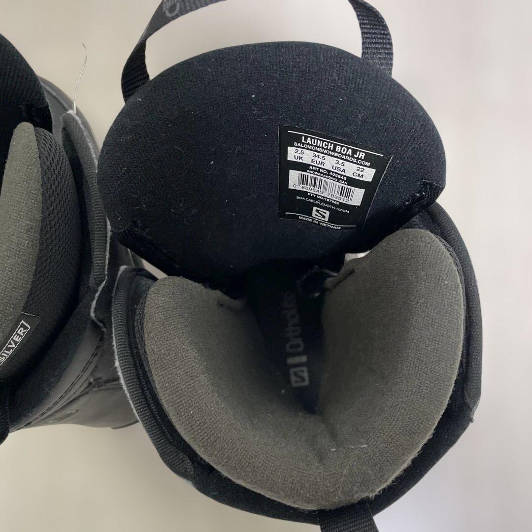 SALOMON スノーボードブーツ ジュニア22cm