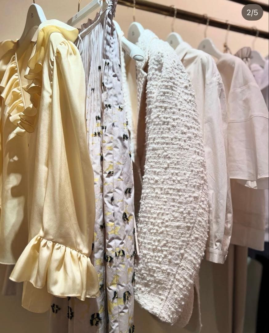 DRAWER 25SS ツイードテーラードジャケット