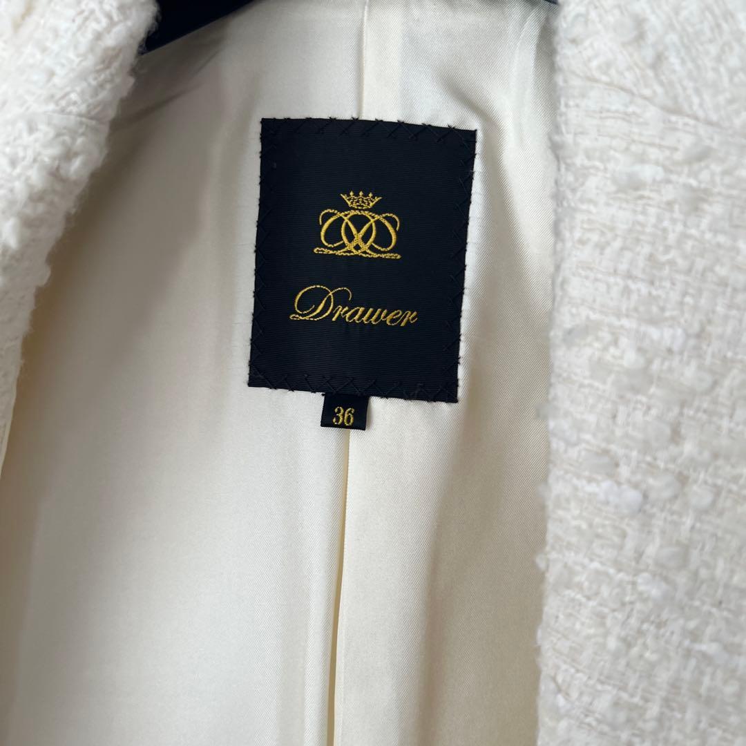 DRAWER 25SS ツイードテーラードジャケット