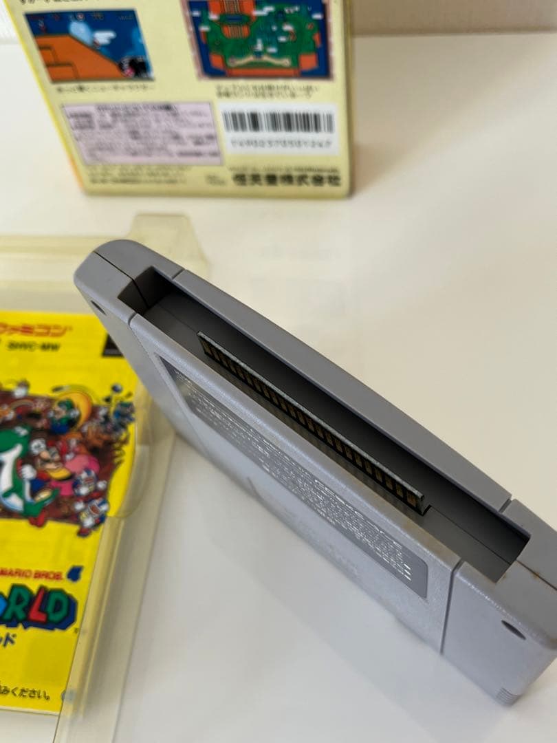【希少】スーパーマリオワールド(スーパーファミコン専用ソフト)