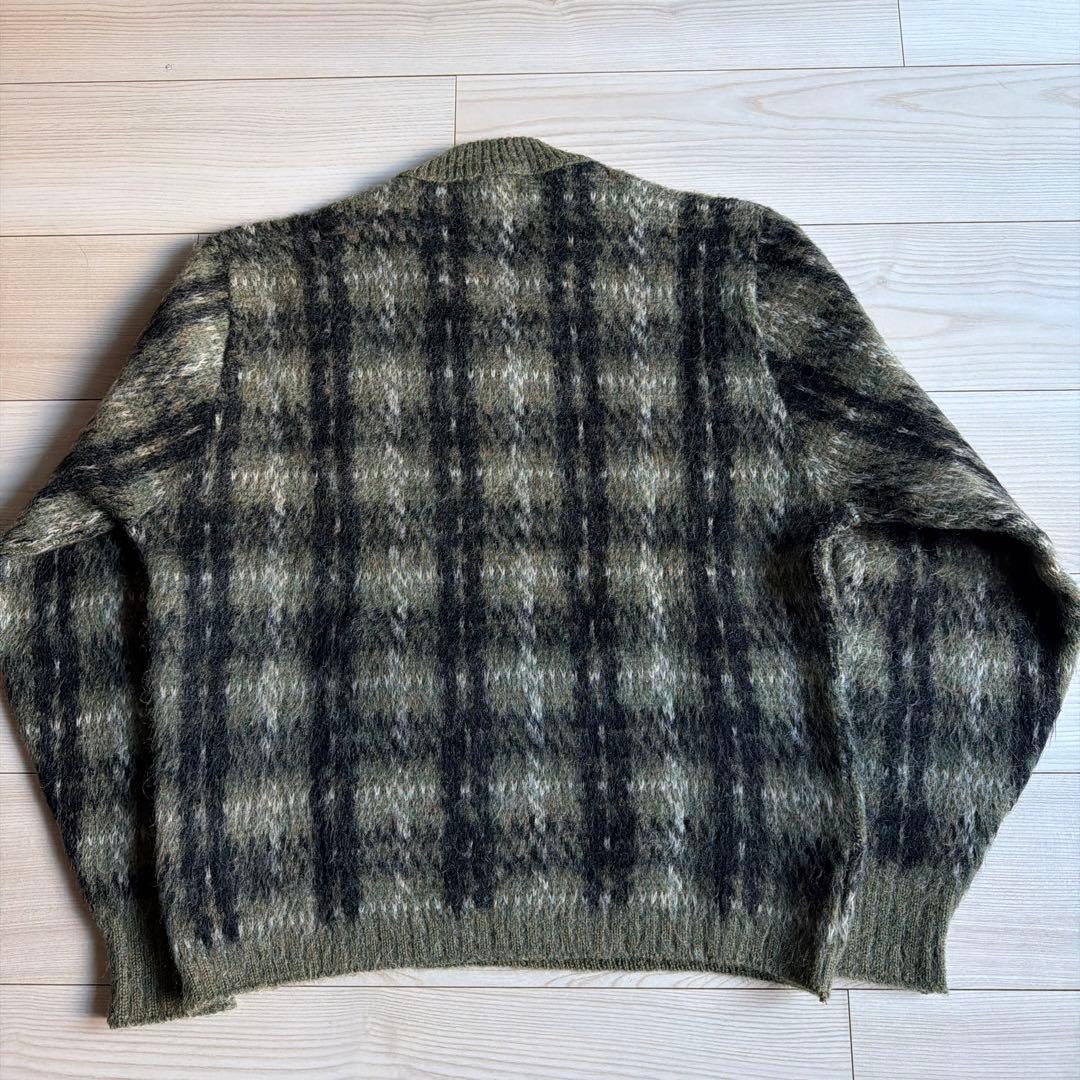 ガ*バ様 極上　希少　60s PURITAN モヘア　セーター チェック柄　L相