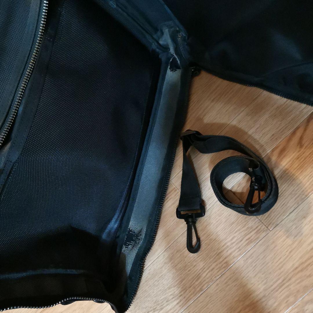 2層式　ポーター　ヒート　ブラックビジネスバッグ