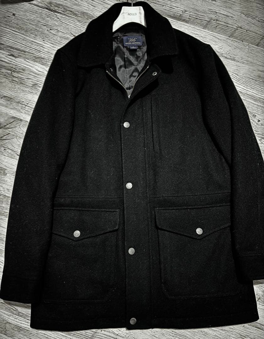 BROOKSBROTHERS ブルックスブラザーズヘビーメルトン中綿入コート美品