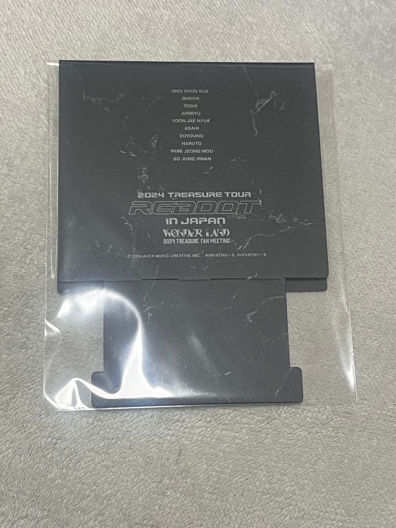 TREASURE TOUR REBOOT＆WONDERLAND トレカ、特典付き